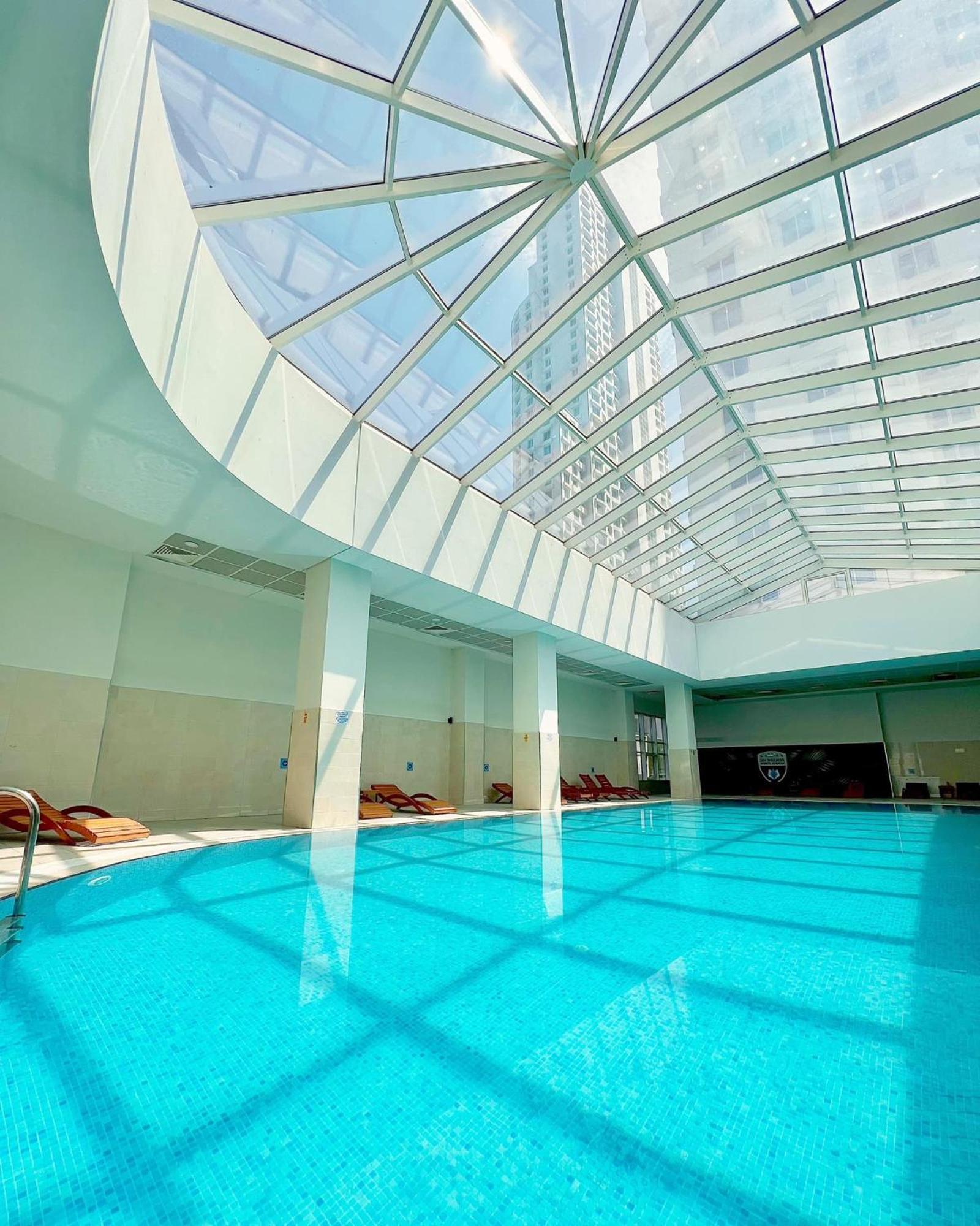 Skopje Sky City 19Th Floor Twin & 12Th Floor & 25Th & 33 Floor Apartments & With Pool & Spa & Gym & Parking Included In Price Exterior foto